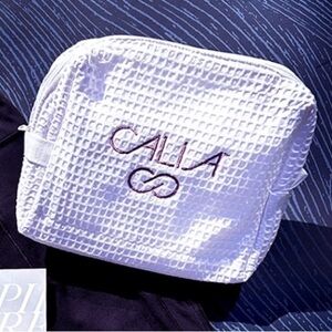 Calia white new toiletry bag
